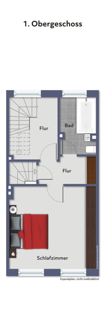 Grundriss 1. OG
