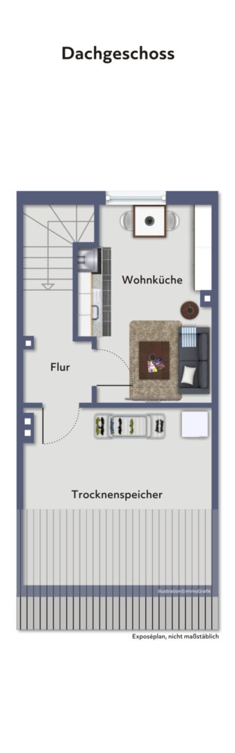 Grundriss Dachgeschoss
