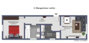 Grundriss 2. OG rechts 1