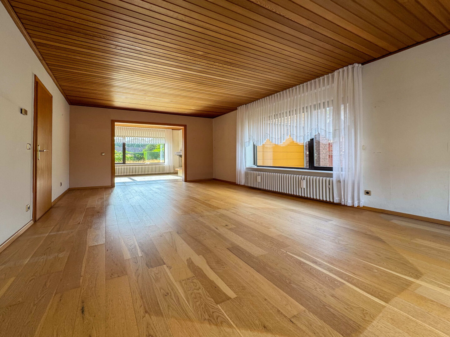 Wohnzimmer Gartenblick