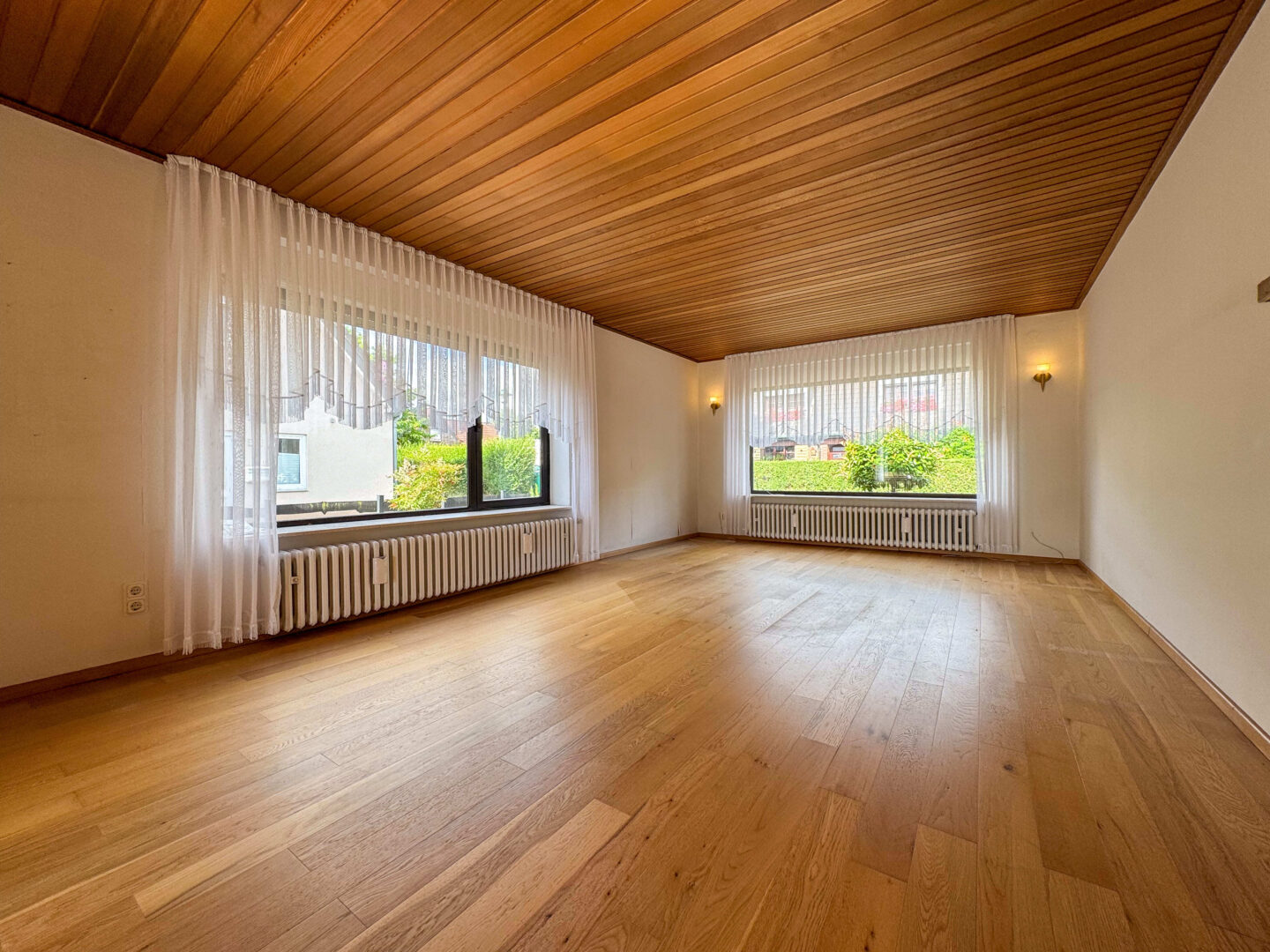 Wohnzimmer Straßenblick
