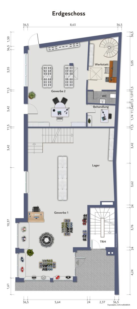 Grundriss Erdgeschoss