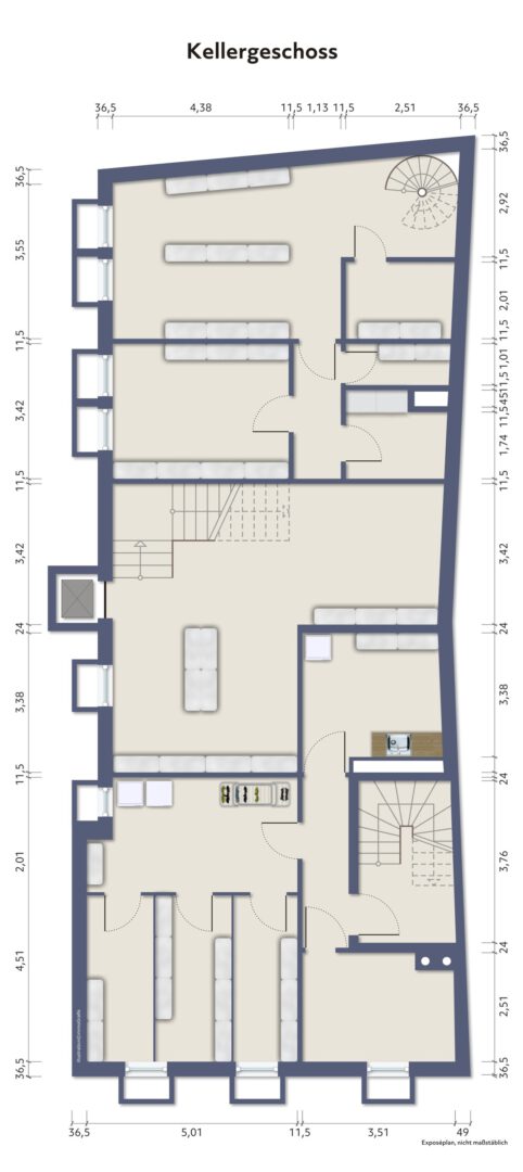 Grundriss Kellergeschoss