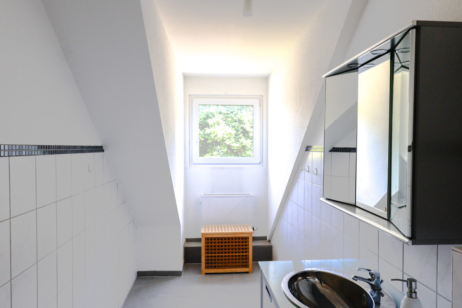 Badezimmer im Obergeschoss