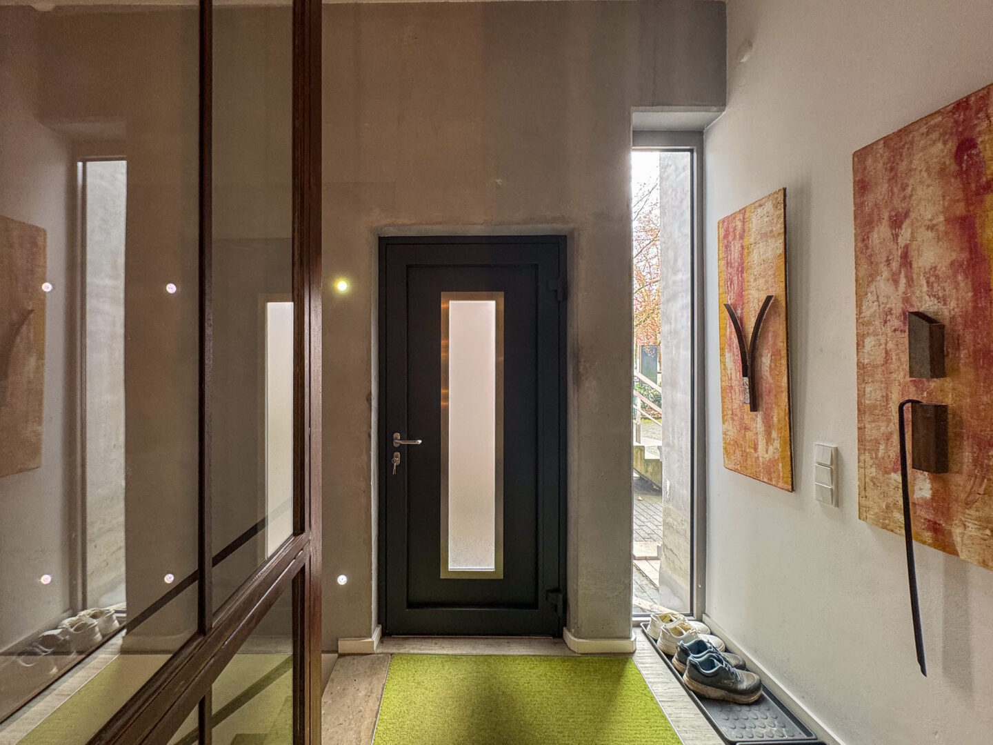 barrierefreier Zugang vom Innenhof