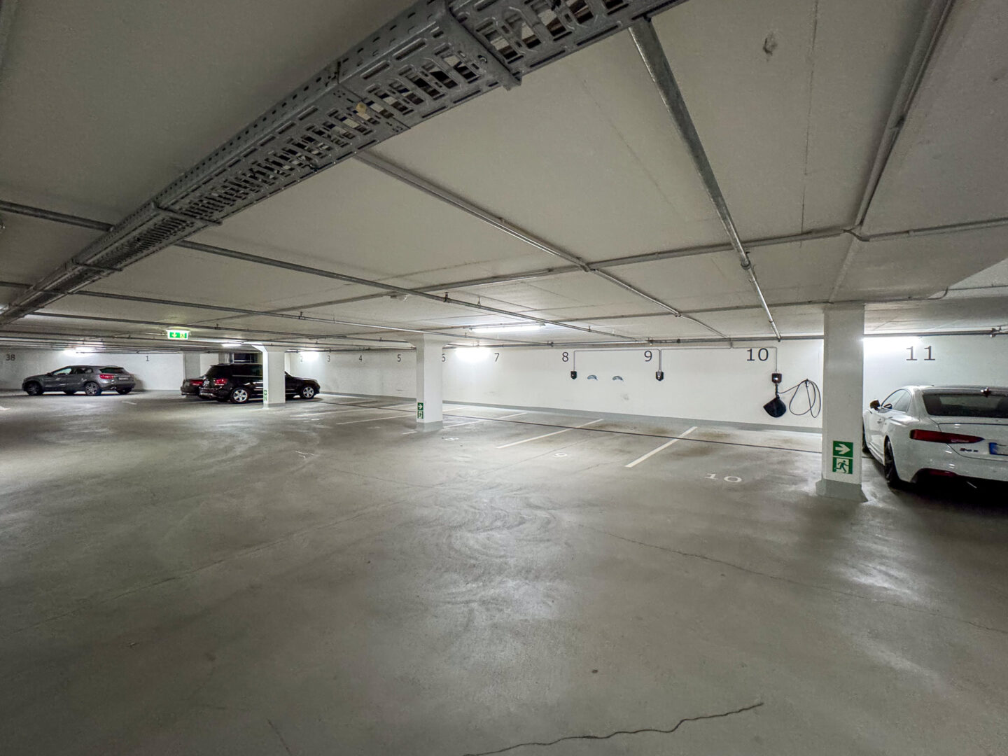 TG-Stellplätze mit Ladestation