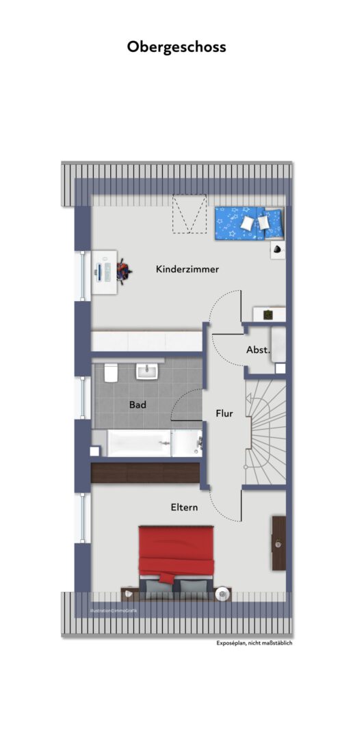 Grundriss Obergeschoss