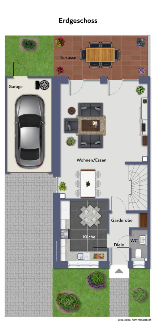 Grundriss Erdgeschoss