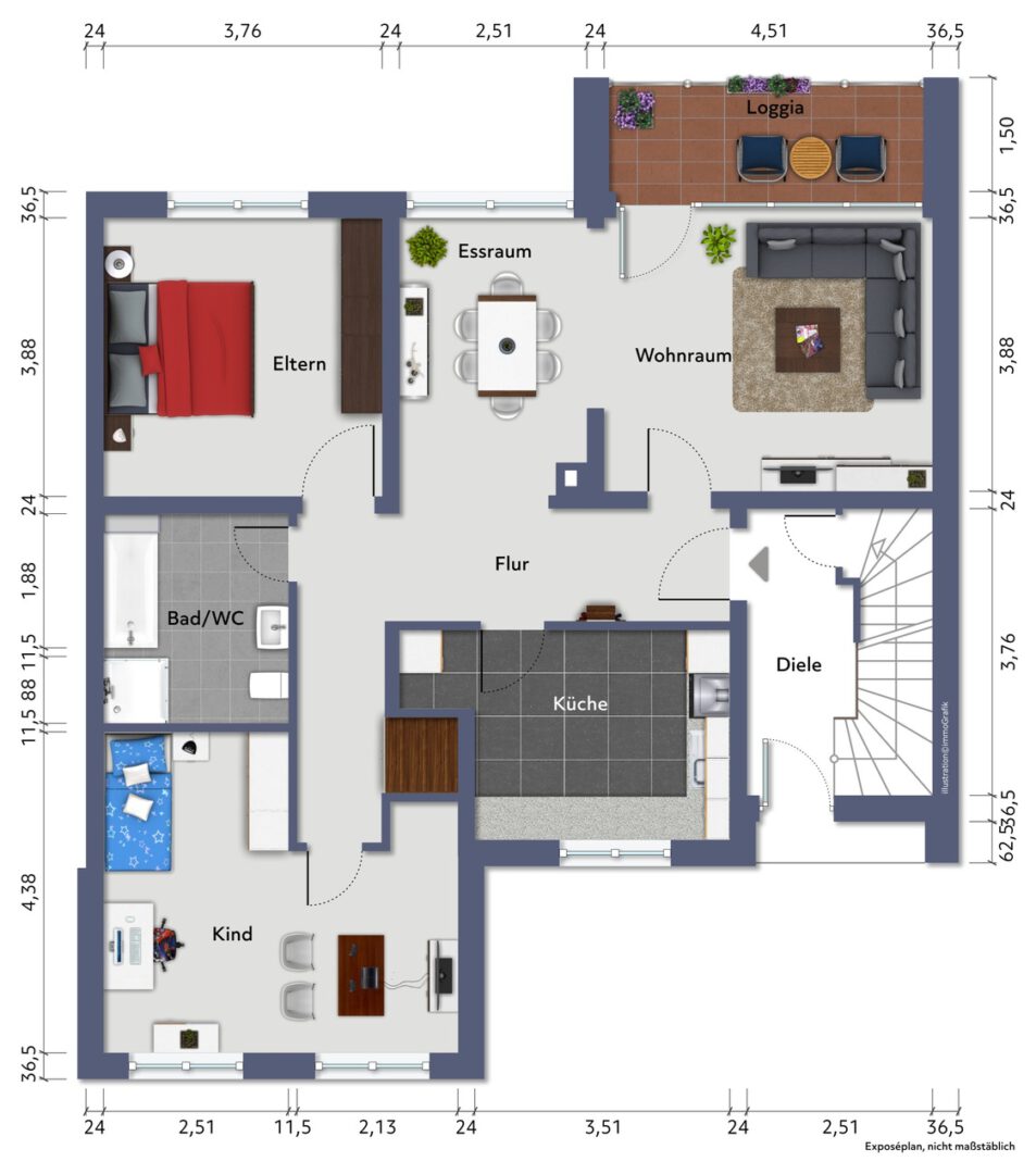 Grundriss OG